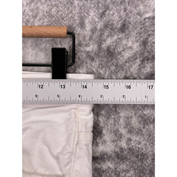 Citizens of Humanity Jeans 27 Womens Elle V Front White Denim Relax Straight - Picture 3 of 8